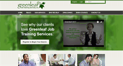 Desktop Screenshot of greenleafjts.com